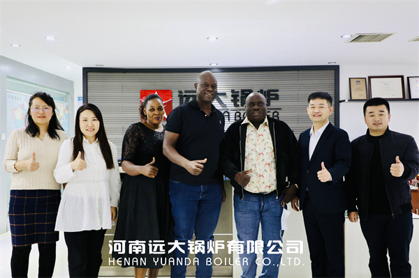 Uganda Client Visite Yuanda Boiler, Ordered The Biomass Steam Boiler in 2020