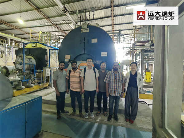 15Ton/hour Gas Steam Boiler Fire Tube Boiler In Bangladesh Paper Plant