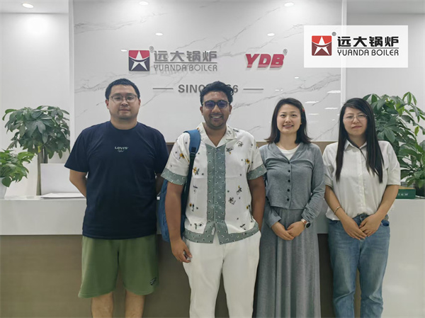 Bangladesh Client Visiting Yuanda Boiler Company