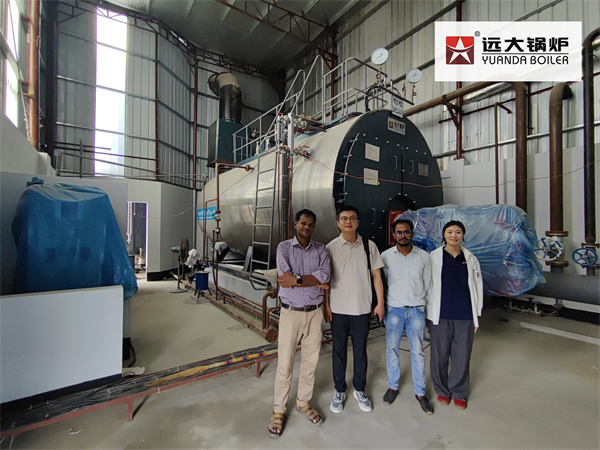 Fully Automatic Gas Fired Steam Boiler 15Ton For Bangladesh Client