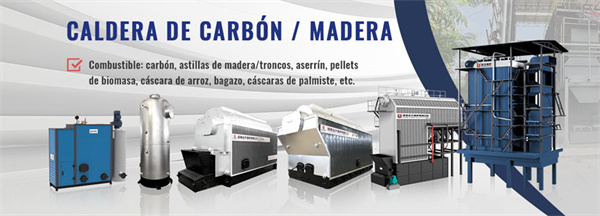 Caldera de Biomasa Madera lena Caldera de Carbon