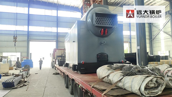 2Ton Automatic Wood Pellet Steam Boiler For Sweater Factory Cambodia