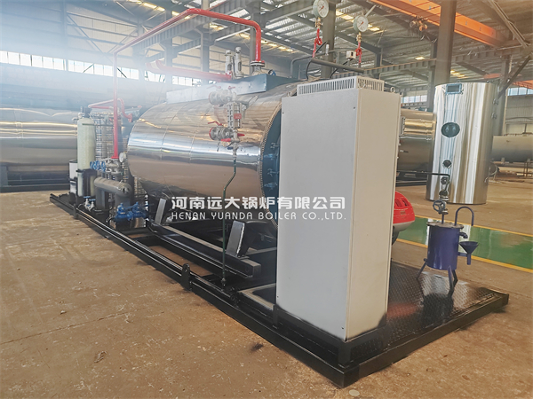 Portable Steam Boiler 1000kg 1500kg 2000kg Oil Gas Powered Boiler