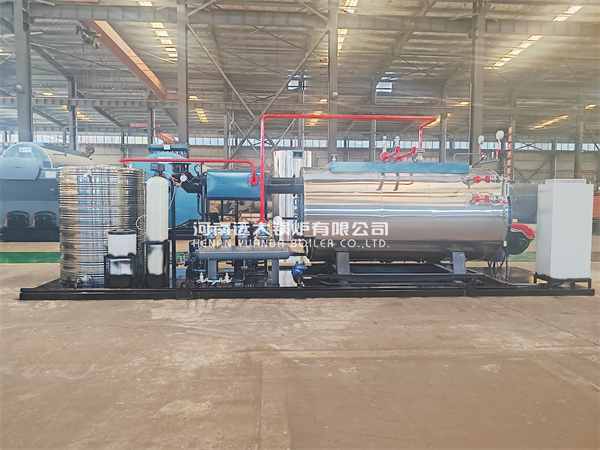Portable Steam Generator Boiler 1000 kg 1 ton/hour Oil Gas Steam Boiler