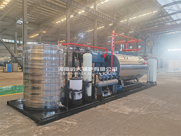 Portable Steam Boiler 1000kg 1500kg 2000kg Oil Gas Powered Boiler