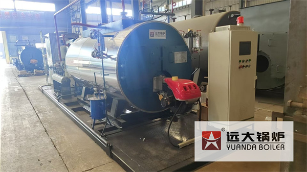 Portable Skid Mounted Steam Boiler Diesel Fired Boiler 1ton