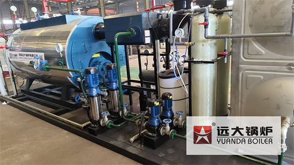 Portable Skid Mounted Steam Boiler Diesel Fired Boiler 1ton
