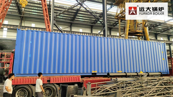 Mobile Boiler Containerised Steam Boiler 2000kg/hour Delivery To Kazakhstan