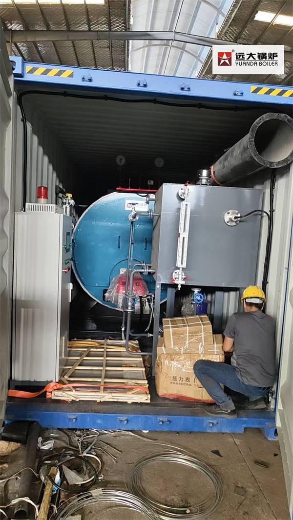 Mobile Boiler Containerised Steam Boiler 2000kg/hour Delivery To Kazakhstan
