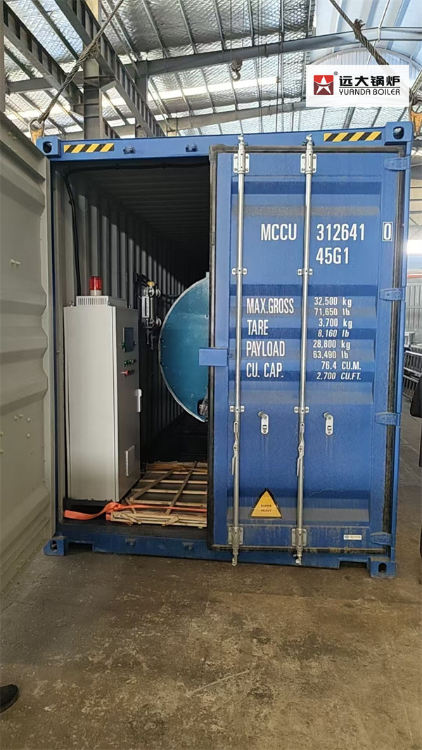 Mobile Boiler Containerised Steam Boiler 2000kg/hour Delivery To Kazakhstan