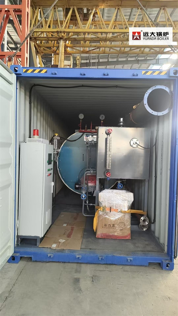 Mobile Boiler Containerised Steam Boiler 2000kg/hour Delivery To Kazakhstan