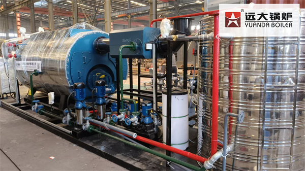 Philippines Feed Mill Diesel Fired Steam Boiler 1000kg