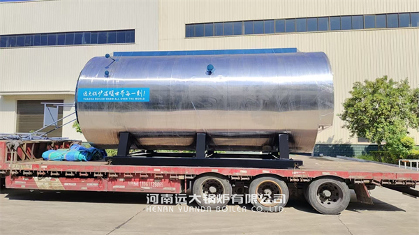 8Ton Hour Fire Tube Steam Boiler Dual Fuel Gas Oil Steam Boiler