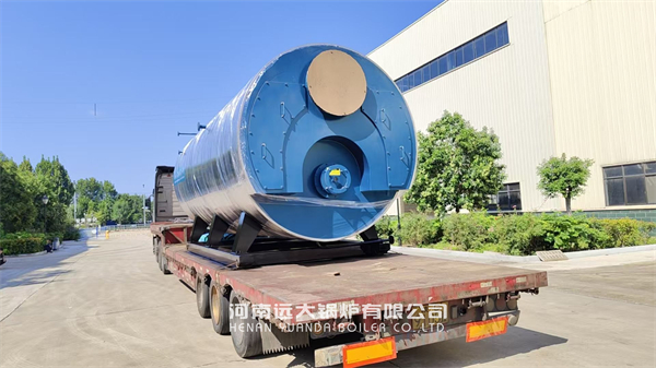 8Ton Hour Fire Tube Steam Boiler Dual Fuel Gas Oil Steam Boiler
