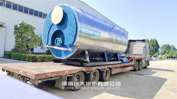 8Ton Hour Fire Tube Steam Boiler Dual Fuel Gas Oil Steam Boiler