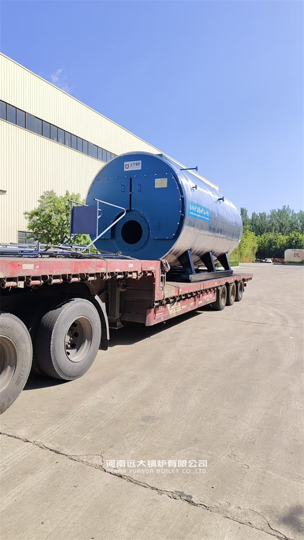 8Ton Hour Fire Tube Steam Boiler Dual Fuel Gas Oil Steam Boiler