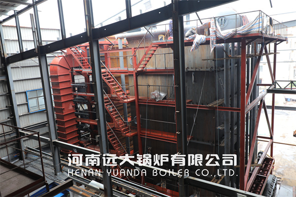 Corner Tube Boiler 65Ton Coal Biomass Water Tube Steam Boiler