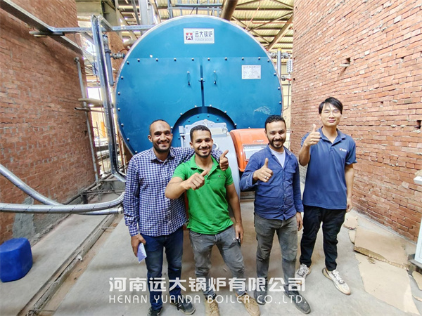Industrial Fire Tube Steam Boiler Gas Powered Boiler 10ton/hour