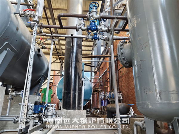 10Ton Gas Fire Tube Steam Generator Boiler In Egypt Food Factory