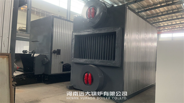 SZS Series Double Drums Water Tube Exhaust Gas Boiler 4000kg/hour