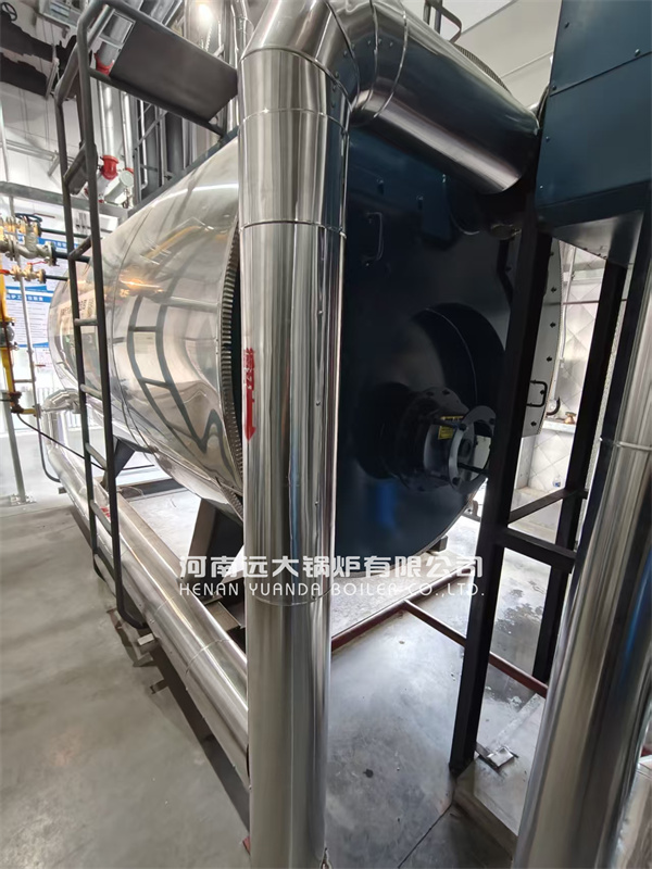 2000kg hour Diesel Fired Steam Boiler Running In Food Factory