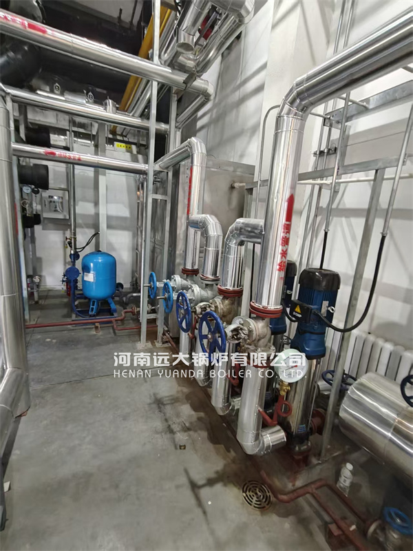 2000kg hour Diesel Fired Steam Boiler Running In Food Factory