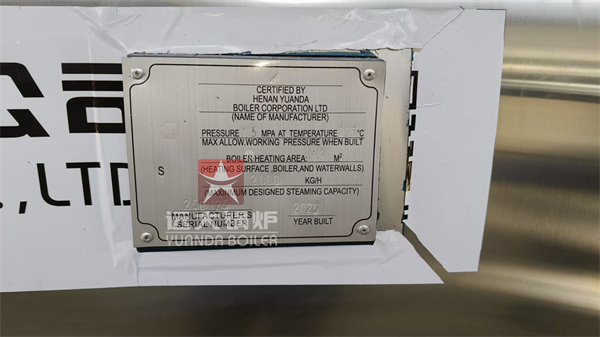 ASME Steam Boiler Gas Fire Tube Boiler 10Ton to Costa Rica