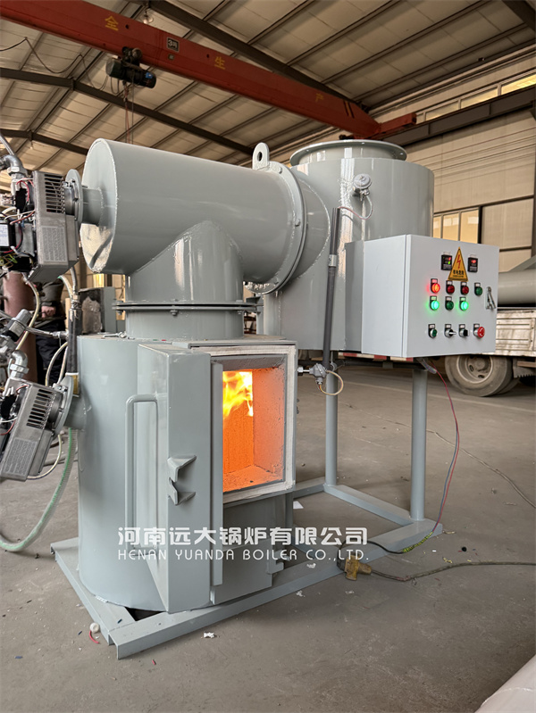 Small Gloves Clothes Paper Waste Incinerator For Gold Industry