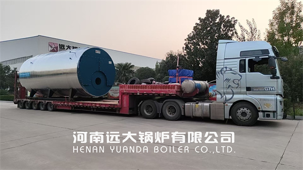 Gas Steam Generator Horizontal Type Fire Tube Boiler 20 Ton