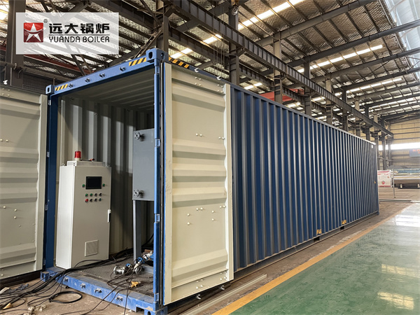 Kazakhstan Portable Boiler Mobile Fuel Oil Gas Fired Boiler 2Ton