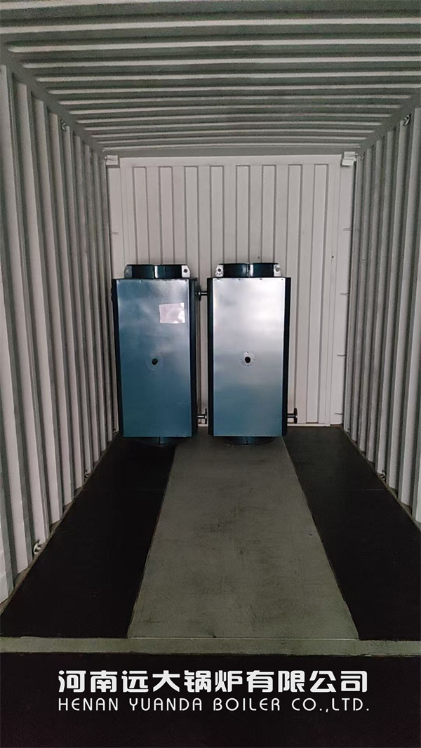 Sudan Project 4 Ton Oil & Gas Fired Steam Boiler – Shell and Tube Type