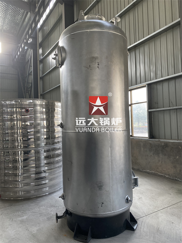 Manual Fire Wood Vertical Steam Boiler 1000kg