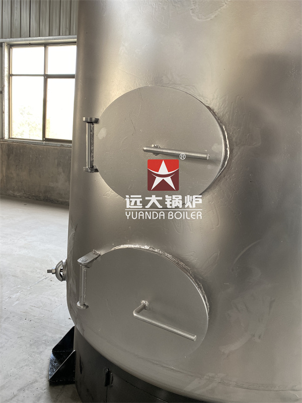 Manual Fire Wood Vertical Steam Boiler 1000kg