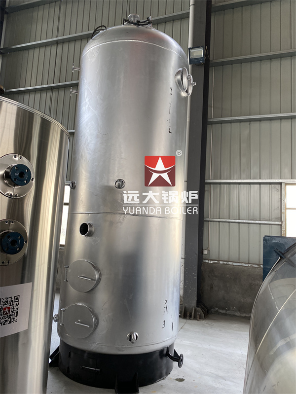 Manual Fire Wood Vertical Steam Boiler 1000kg