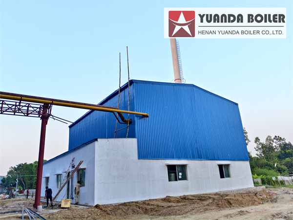 Fire Tube Gas Boiler 12Ton In Paper Industry