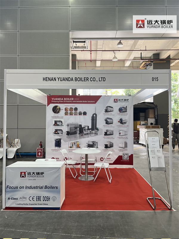 Chinese Industrial Boiler Manufacturer in Malaysia Exhibition