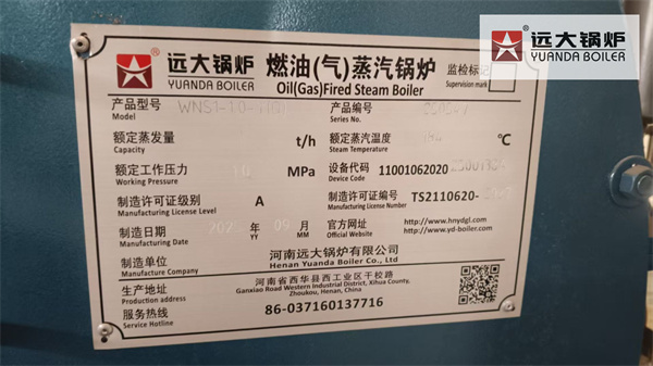 1000kg Diesel/Gas Steam Boiler Project in Uruguay