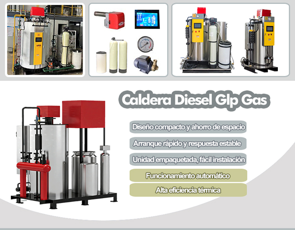 Caldera Vertical de Diesel 100 kg 200 kg 300 kg 500 kg