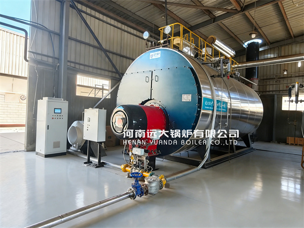 Egypt Textile Factory Project Fire Tube Gas Boiler 10 ton 20 ton