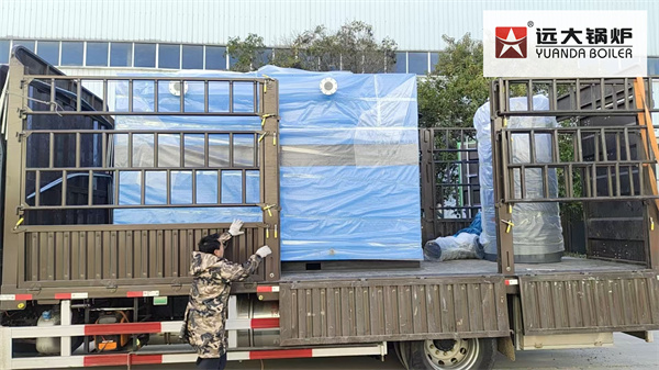 1400 KW Biomass Hot Water Heater Boiler For Workshop Central Heating