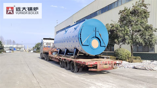 8000kg Oil Gas Fired Boiler Smoke Tube Corrugated Furnace Boiler