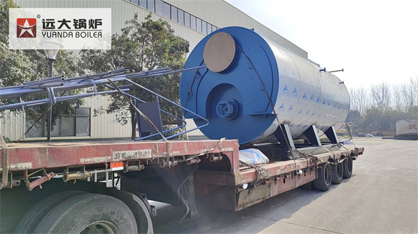 8000kg Oil Gas Fired Boiler Smoke Tube Corrugated Furnace Boiler