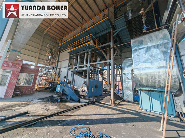 20 Ton Water Tube Biomass Boiler With Reciprocating Grate