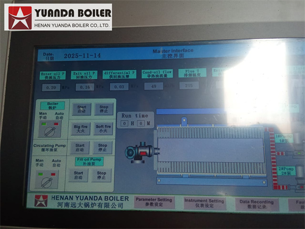 Industrial Thermic Oil Boiler For Lubricant Factory