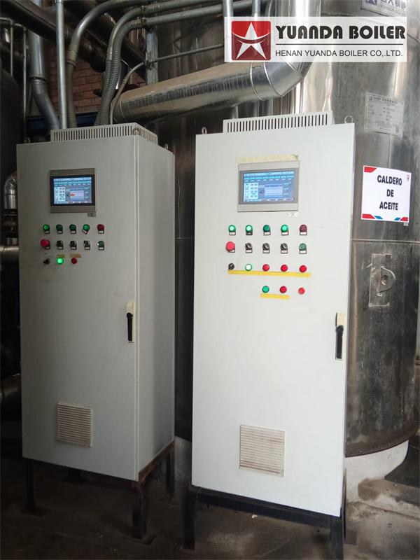 Peru Lubricant Factory Thermal Oil Heater Boiler 1800KW