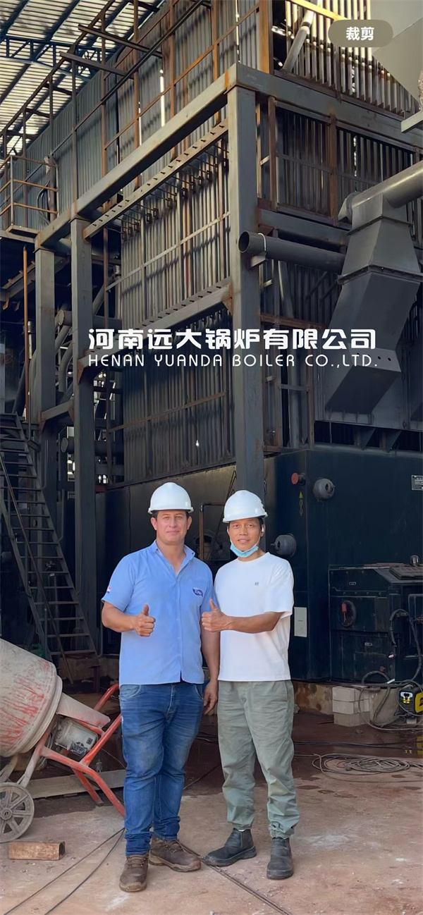 20 TPH Biomass Steam Boiler for Rice Mill in Paraguay