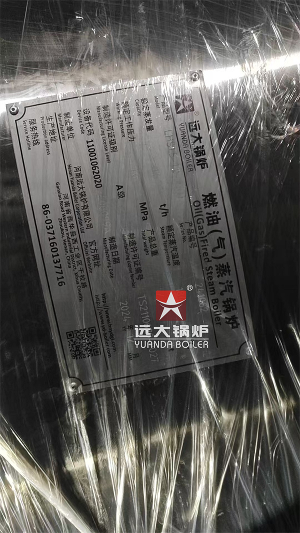 Tanzania Project Vertical Steam Boiler 1500 kg per hour