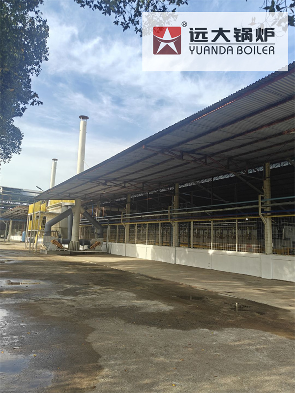 0.8 T/H Supplementary Fired Waste Heat Boiler for Kiln in Indonesia
