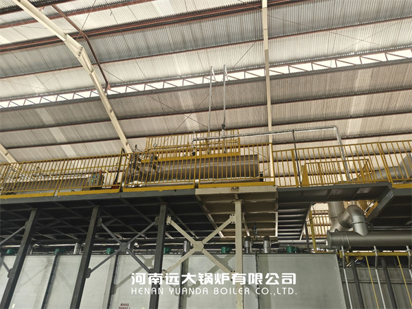 Yuanda Exhaust Gas Steam Generator Waste Heat Boiler for Kiln System