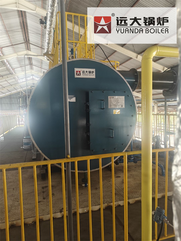 0.8 T/H Supplementary Fired Waste Heat Boiler for Kiln in Indonesia